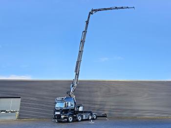 R490 8x2 / HMF 85 T/M CRANE + WINCH + JIB